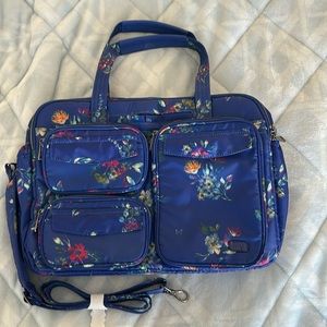 Lug Puddle Jumper Duffel in bouquet blue NWOT